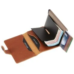 Secrid MINIWALLET VEGETABLE TANNED - Portmonee -Primus Verkäufe 5637879611 g miniwallet vegetable tanned secrid 24