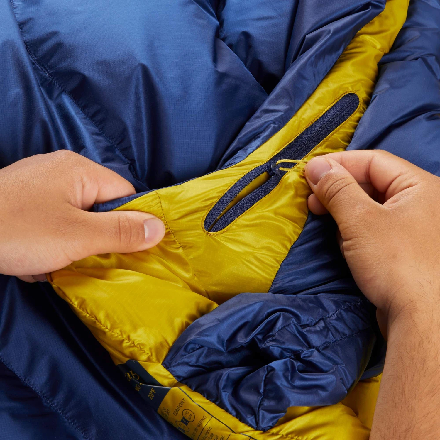 Rab NEUTRINO 400 X-LONG WIDE - Daunenschlafsack 9 Rab NEUTRINO 400 X-LONG WIDE - Daunenschlafsack – Bild 7